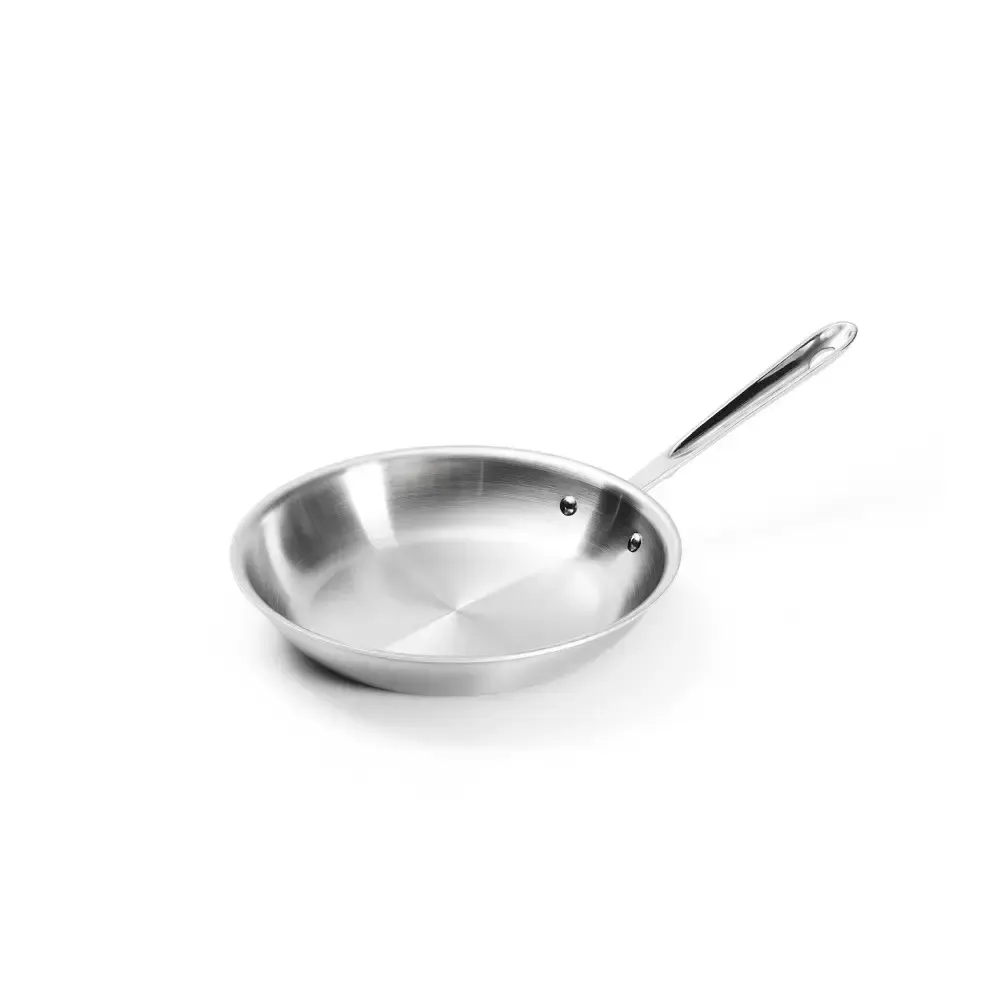 D5® Stainless Brushed 5-Ply Bonded Cookware, Fry Pan, 10-Inch from All-Clad Metalcrafters