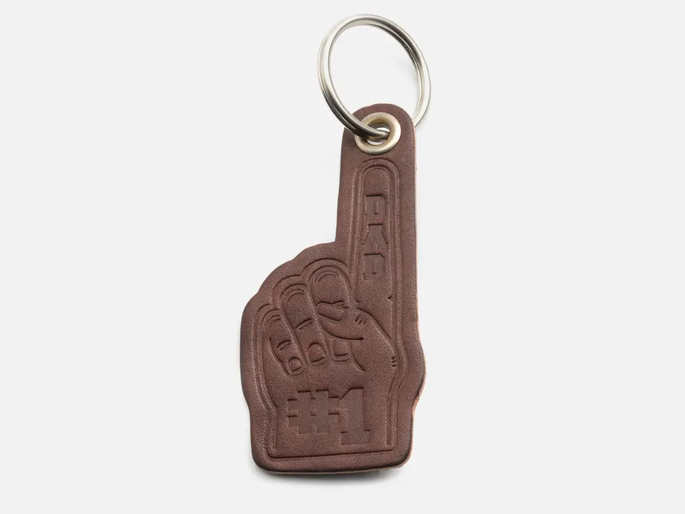No. 557 #1 Dad Keychain from Billykirk