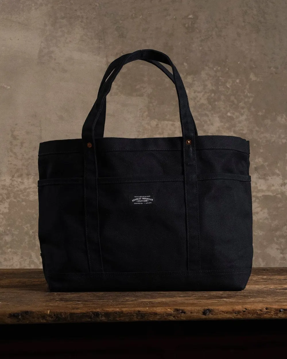 Daily Tote - Black from Bradley Mountain