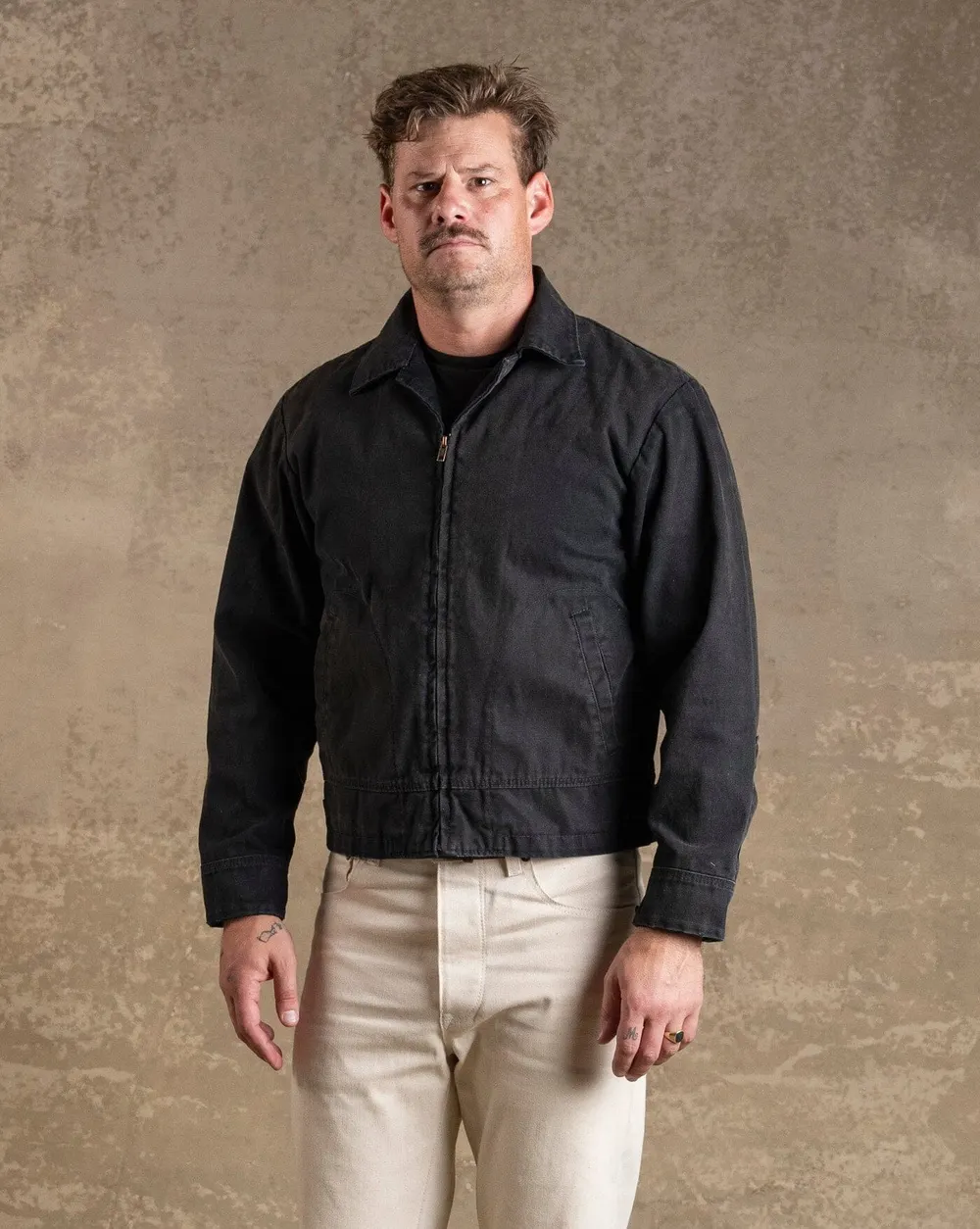 Club Jacket - Washed Black from Bradley Mountain