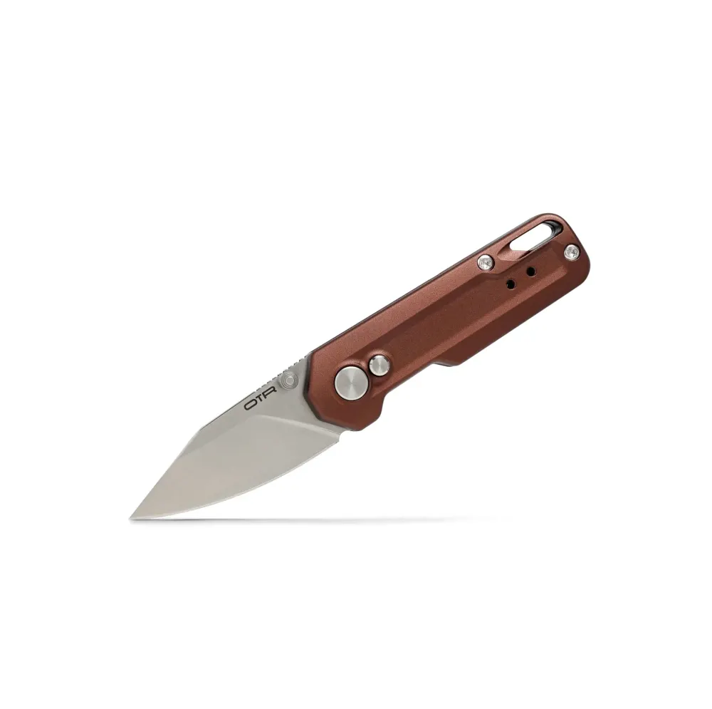 DEFY x OTR Espresso Bronze Mini Pocket Knife from DEFY Bags