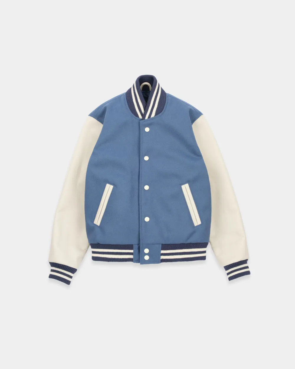 Women's Varsity Jacket - Steel Blue from Dehen 1920