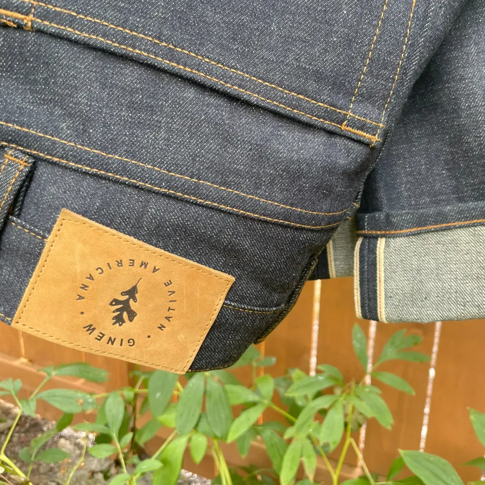 Indigo West Fork Selvedge Jean 14 oz from Ginew