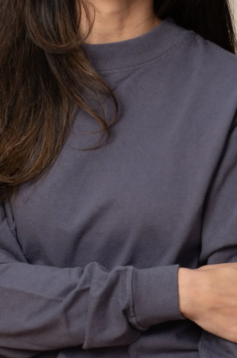 Classic Fit Long Sleeve Crew Neck T-Shirt from Goodwear USA
