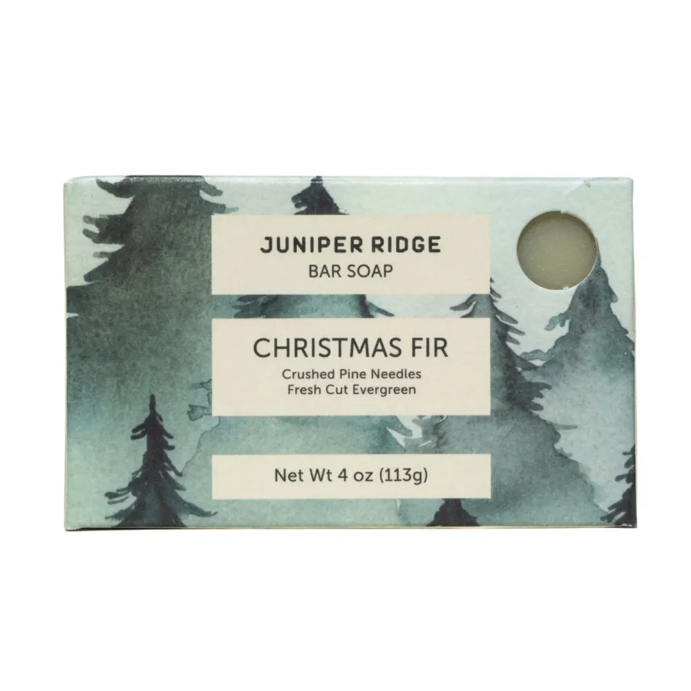 Christmas Fir Bar Soap from Juniper Ridge