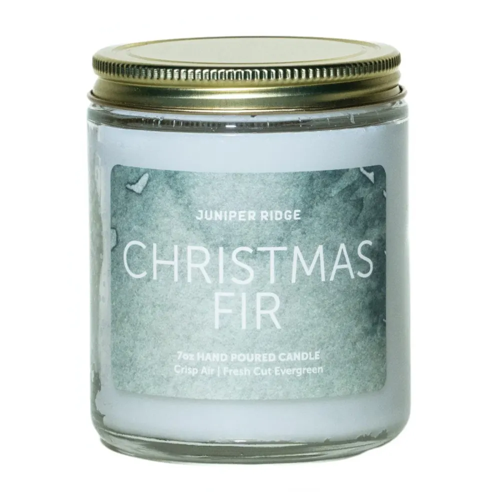 Christmas Fir Candle from Juniper Ridge