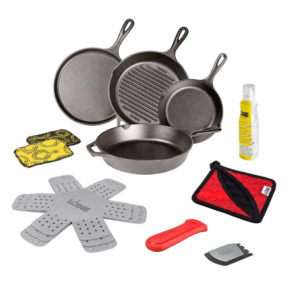 Seasoned Cast Iron Starter Set from Lodge Cast Iron
