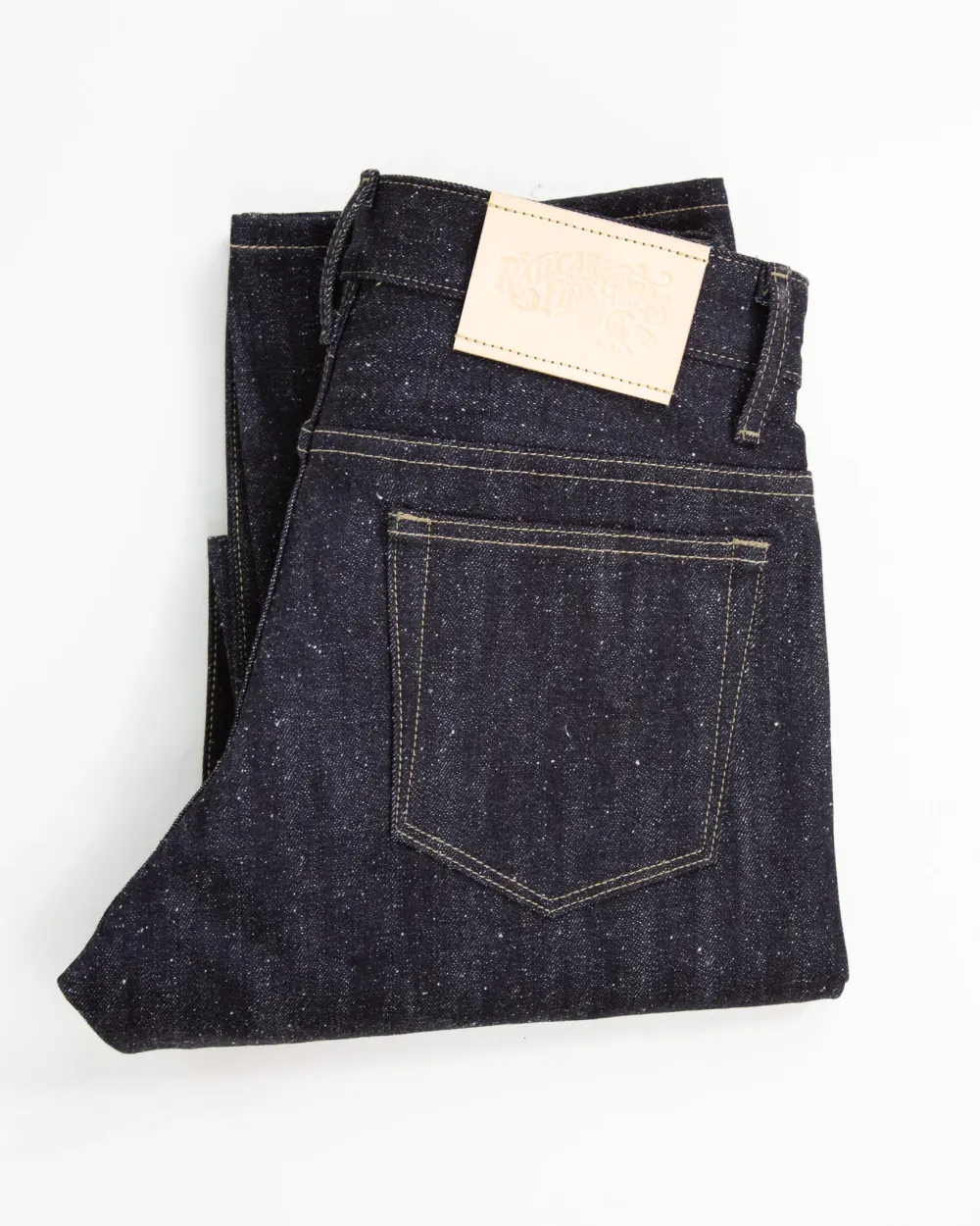 Rebels X123 Modern Straight Leg 15 Oz Super Nep Indigo Selvedge from Railcar Fine Goods