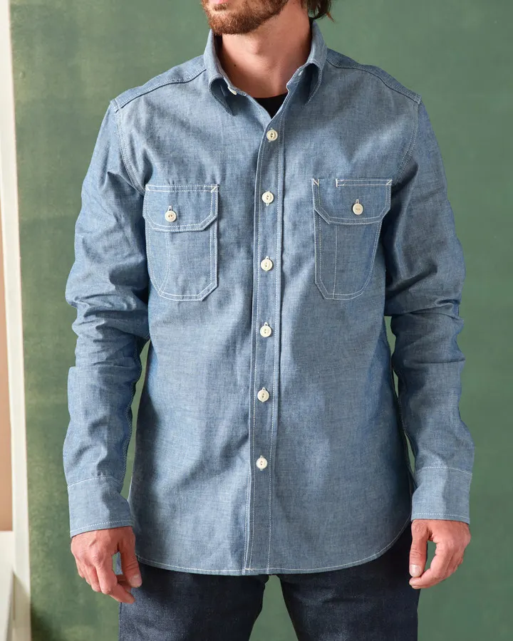 John Graham Mellor Slim Straight Raw Selvedge Denim from Tellason