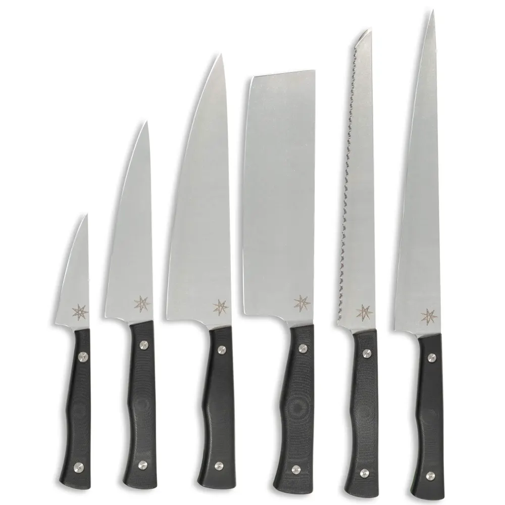 Essentials Knife Set - Black G-10 | Culinary 2.0 from Town Cutler