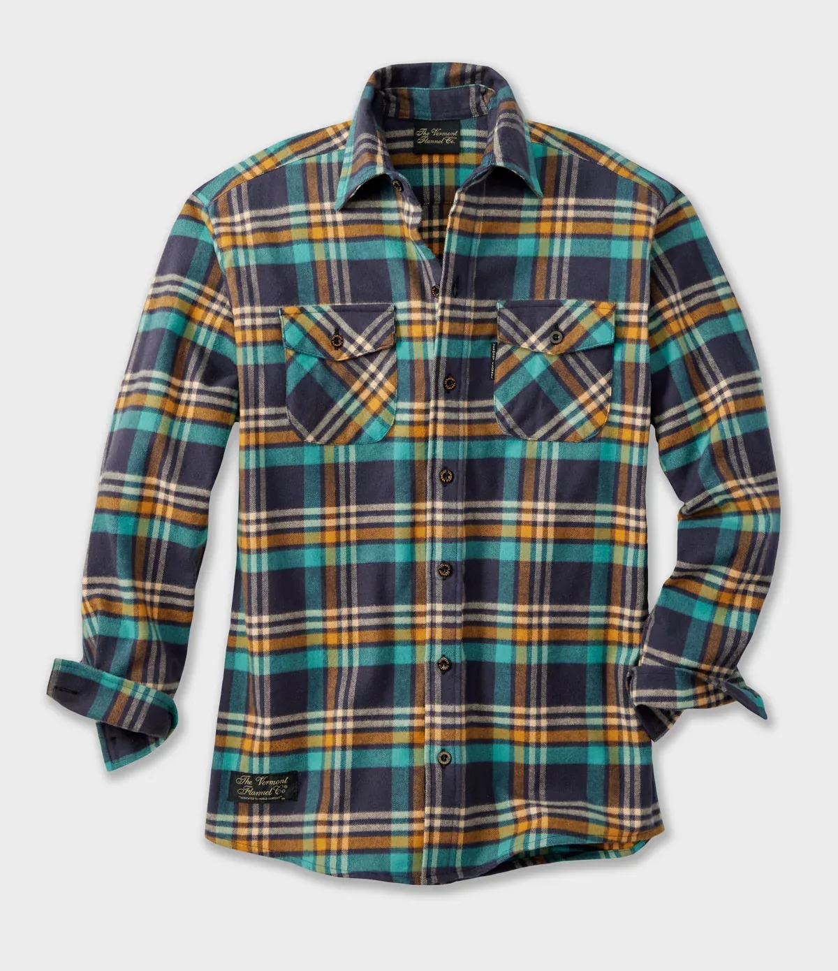 Men's Fitted Flannel Shirt from The Vermont Flannel Company