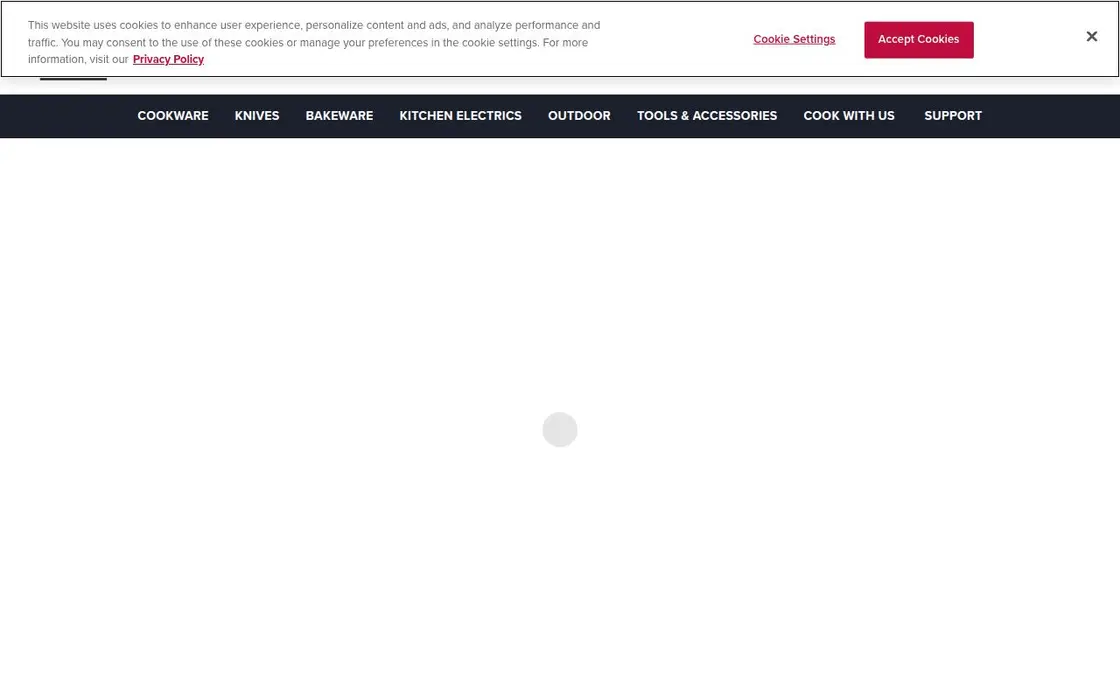 All-Clad Metalcrafters website