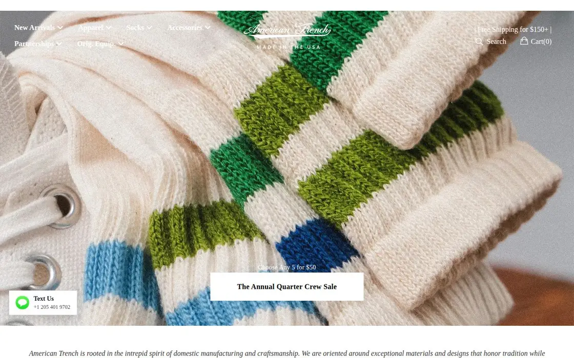 American Trench website