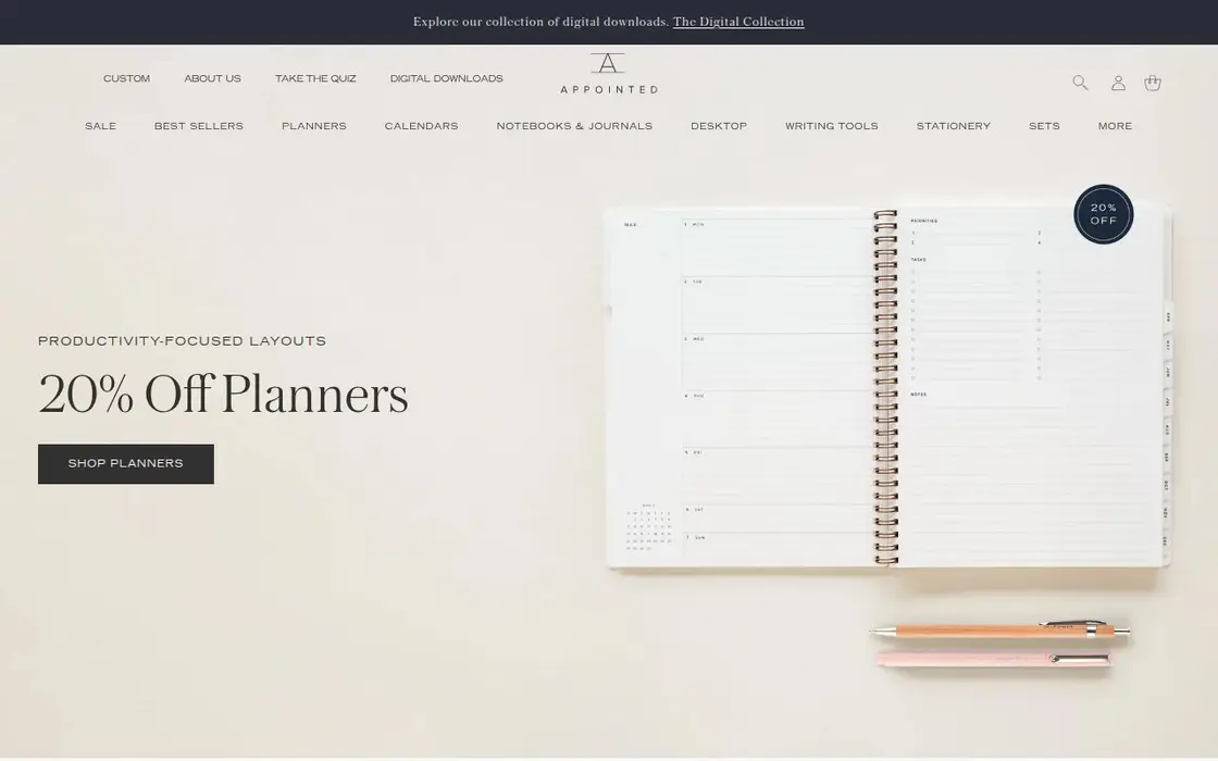 Appointed website