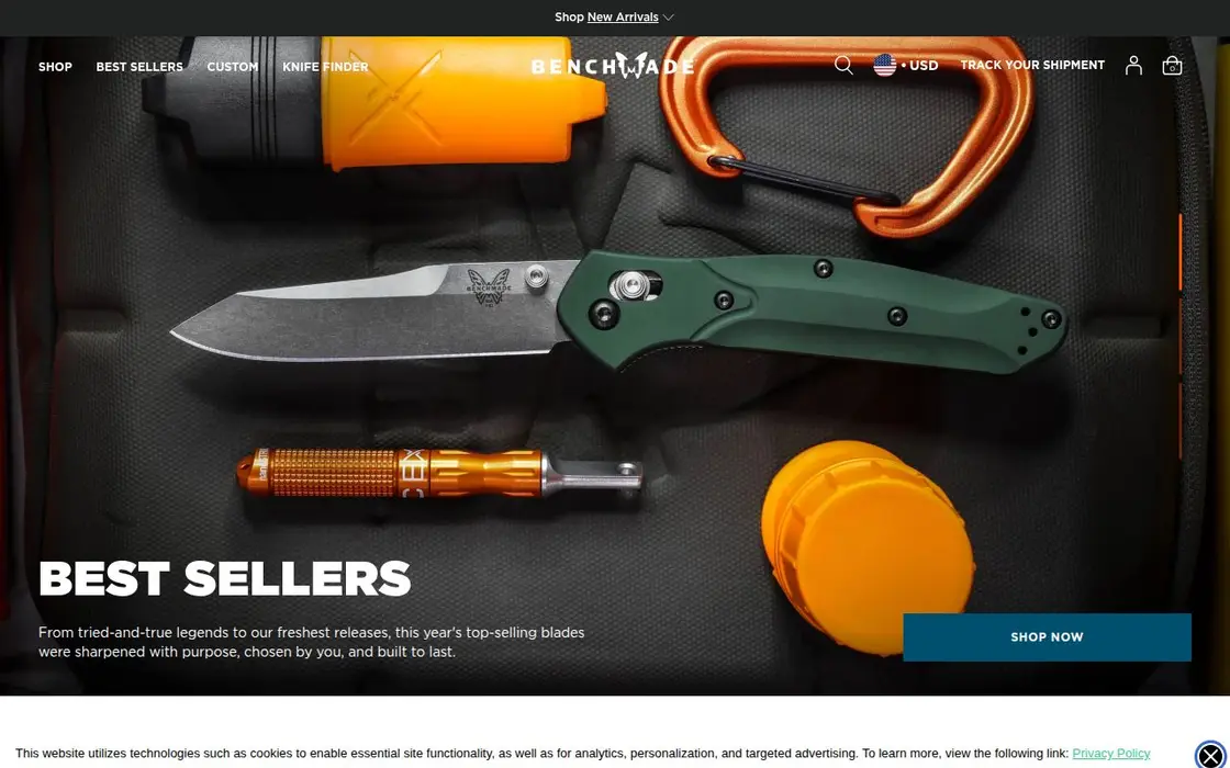 Benchmade website