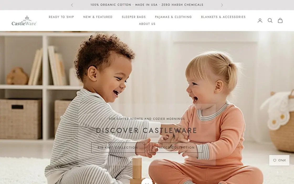 CastleWare Baby website