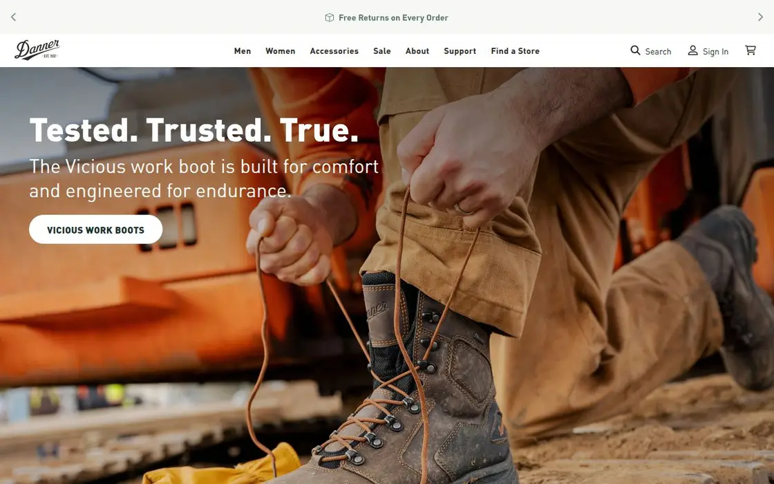 Danner (Portland Select) website