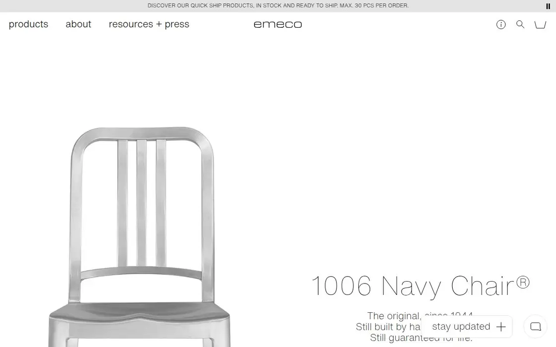 Emeco website