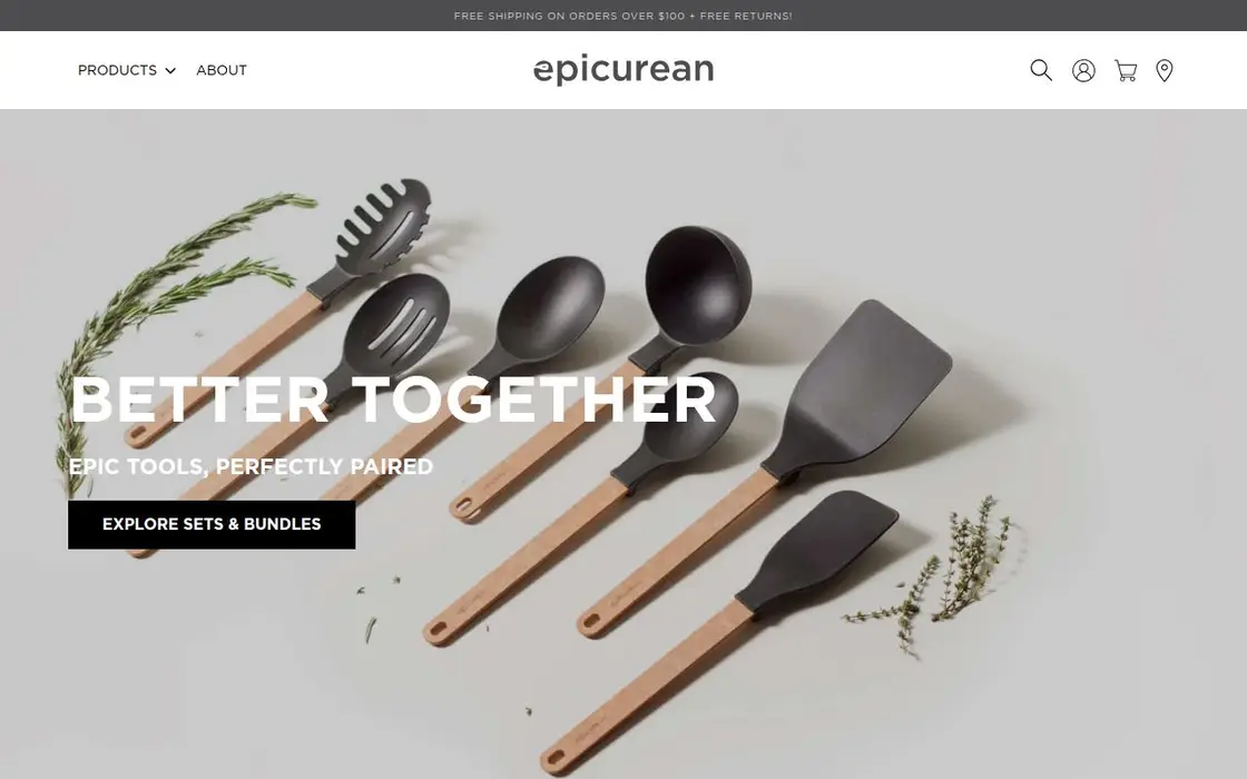 Epicurean website