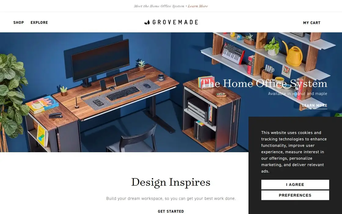 Grovemade website