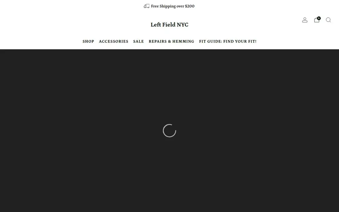 Left Field NYC website