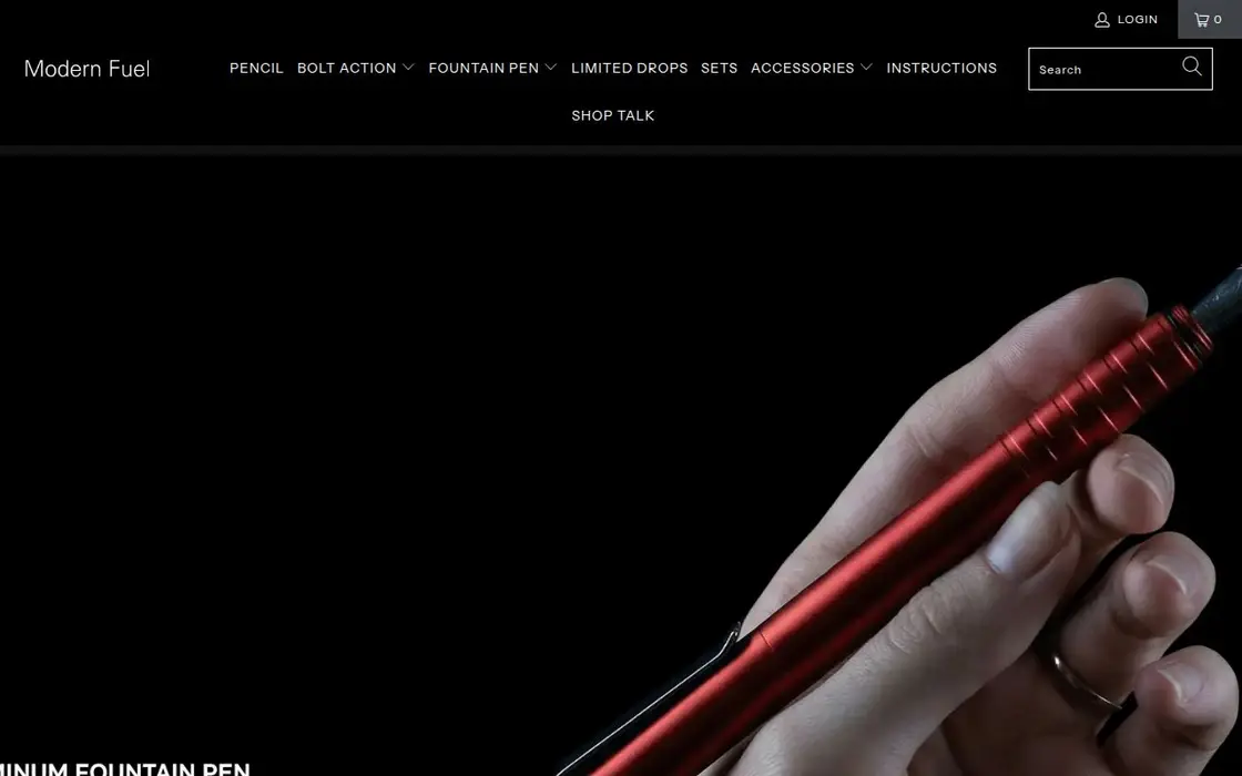 Modern Fuel website