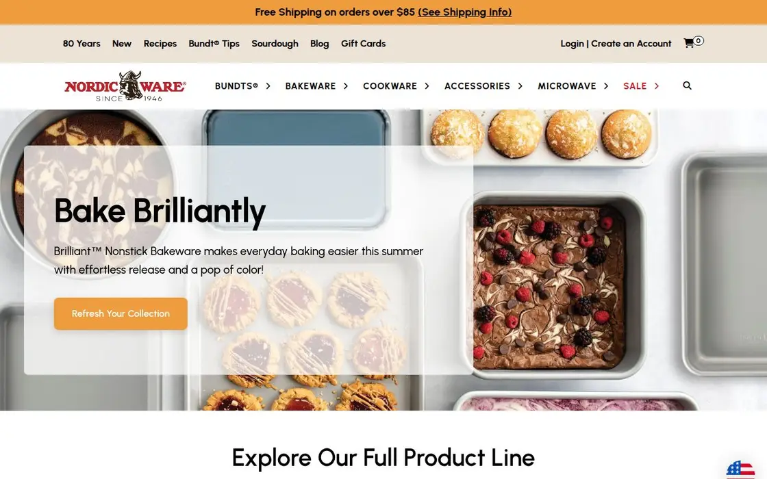 Nordic Ware website