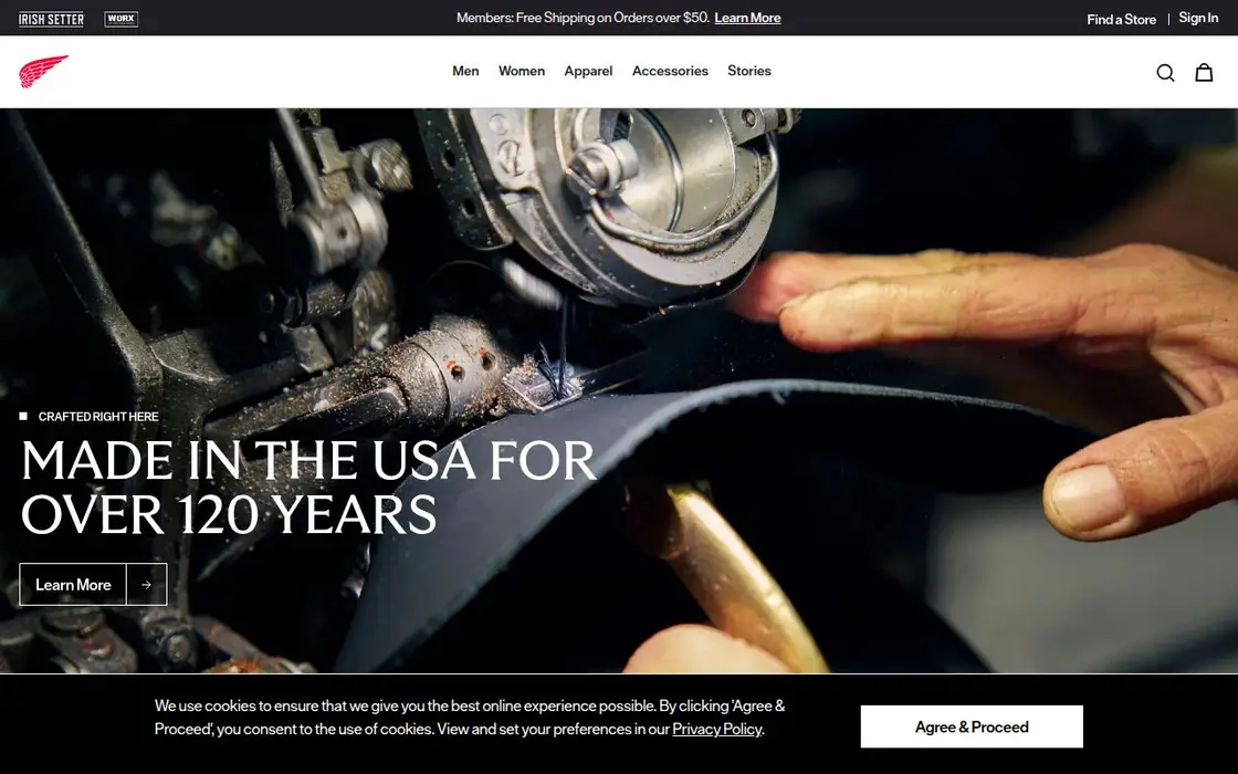 Red Wing Heritage website