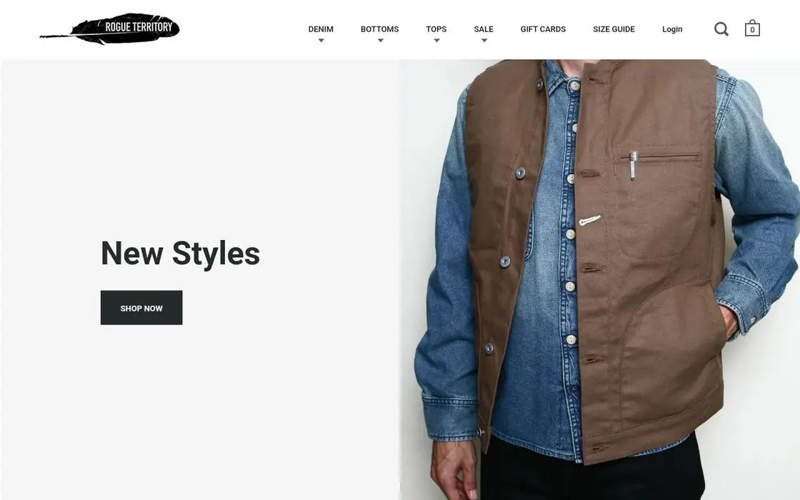 Rogue Territory website