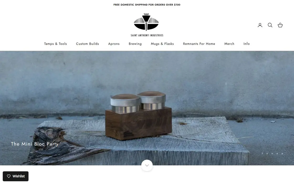 Saint Anthony Industries website