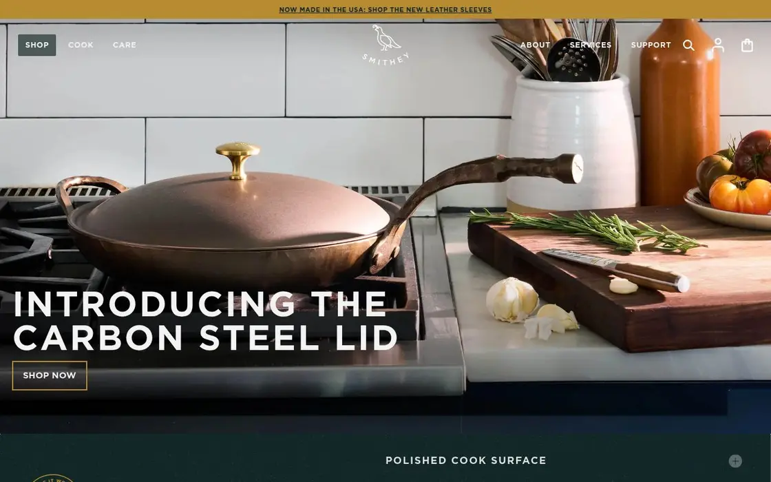 Smithey Ironware website