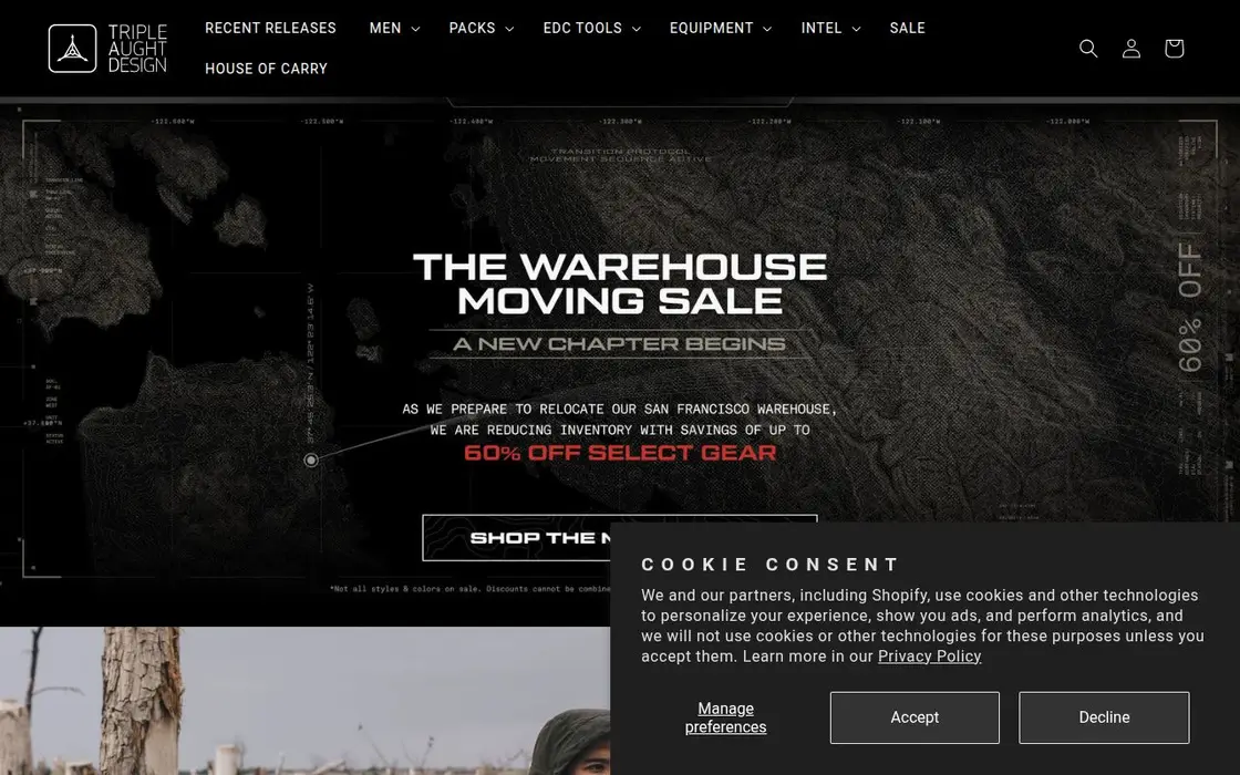 Triple Aught Design website
