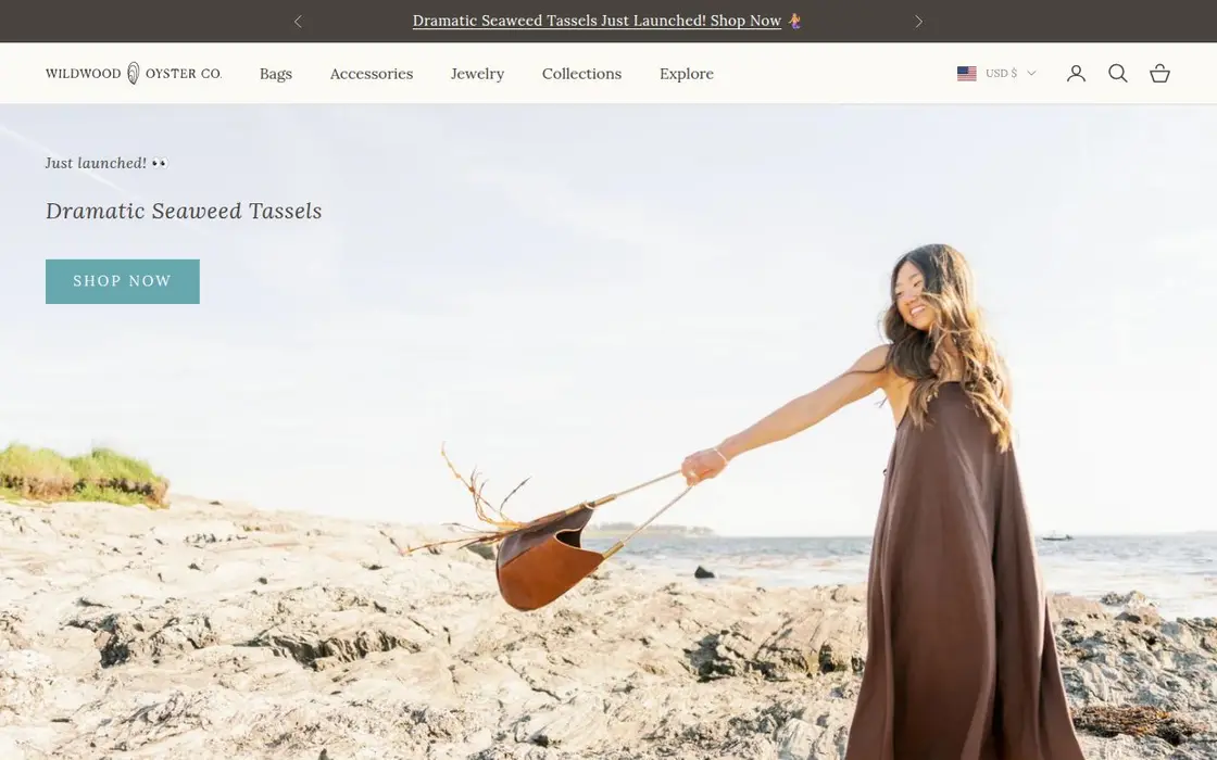 Wildwood Oyster Co. website